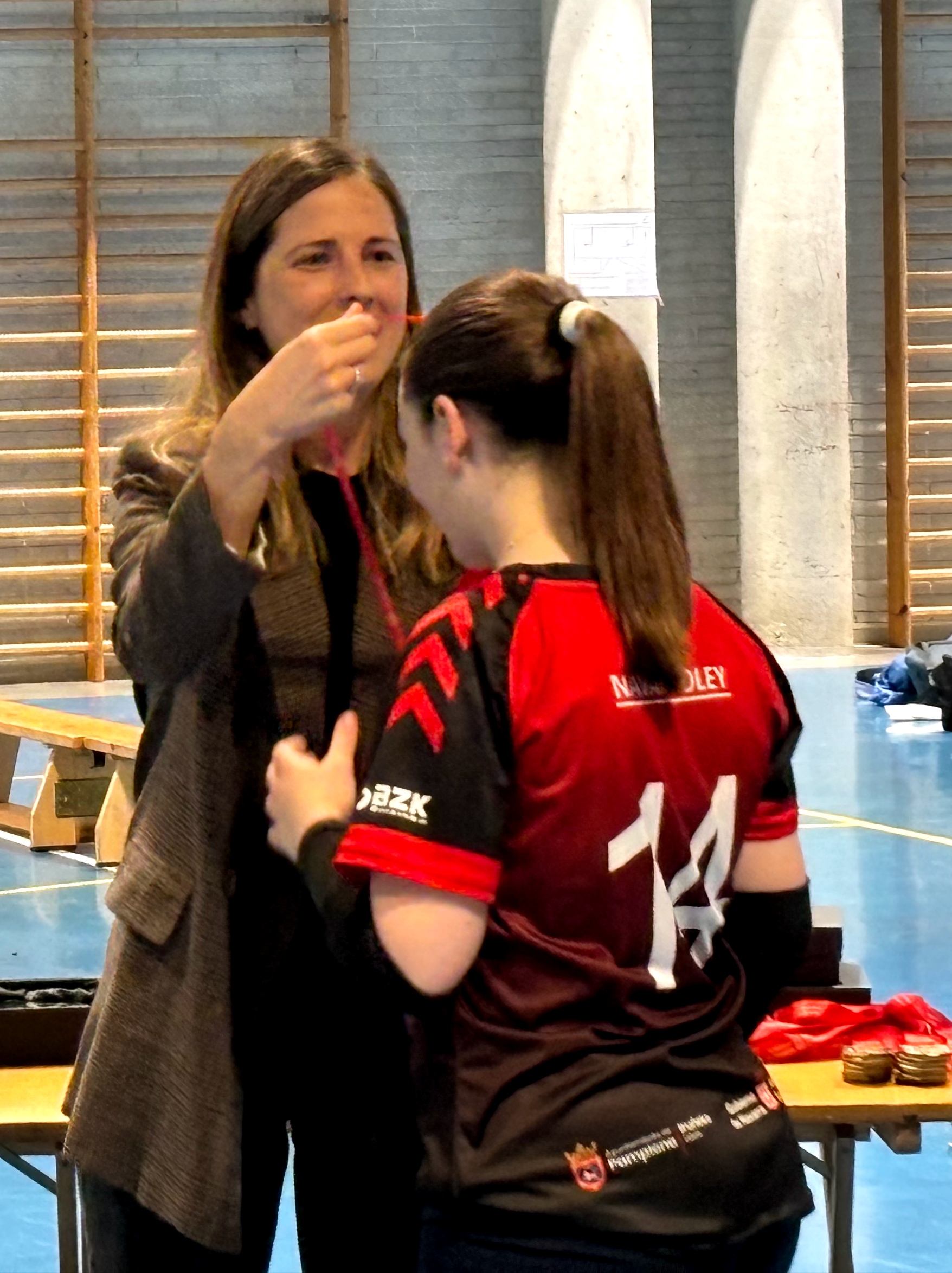 El estadio Larrabide de Pamplona acogió la disputa de las finales de los JDN cadete (femenina y masculina) y juvenil (masculina)
